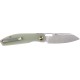 Ніж CJRB Ekko, AR-RPM9 Steel, G-10 natural green