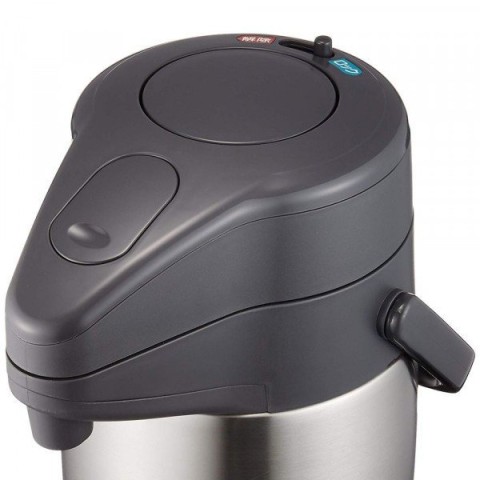 Термос Zojirushi SR-CC22XA 2.2 л з помпою срібло (SR-CC22XA)