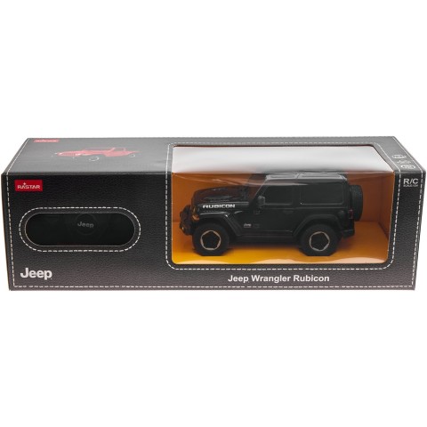 Машинка Rastar JEEP Wrangler JL 1:24 Чорний