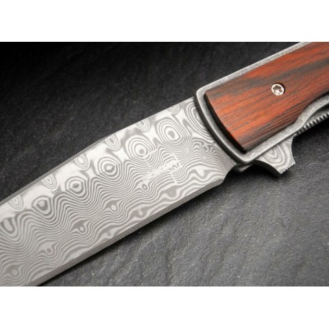 Ніж Boker Plus Urban Trapper Damascus, cocobolo