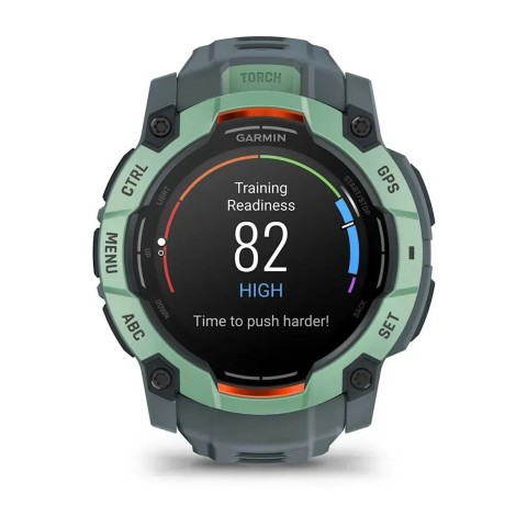 Смарт-годинник Garmin Instinct 3 (50 мм) AMOLED неотропік/сутінковий