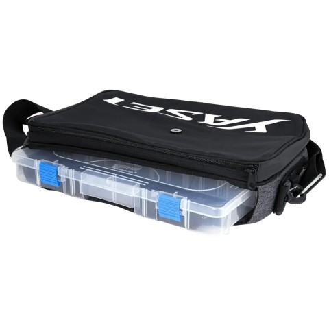 Сумка Shimano Yasei Street Bag з коробкою для приманок Black/gray