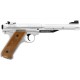 Пневматический пистолет Umarex Ruger Mark IV Stainless кал.4,5 мм