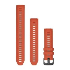 Змінні ремінці для смарт-годинника Garmin Instinct 2S Collection (20 мм) силіконові, червоні