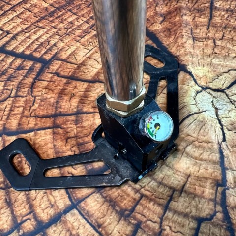 Пневматична гвинтівка (PCP) ZBROIA Хортица 450/220 (коричневий) з ОП  Б/У