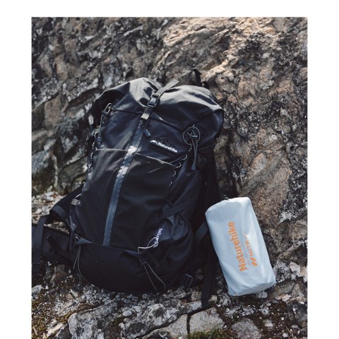 Матрац надувний одномісний UL Naturehike CNK2450WS012, 196*64, сірий