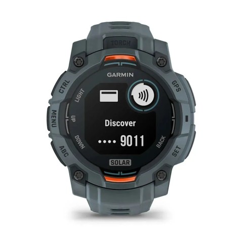 Смарт-годинник Garmin Instinct 3 (45 мм) Solar сутінковий