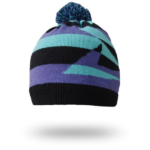 Шапка водонепроникна Dexshell з бубоном, блакитна