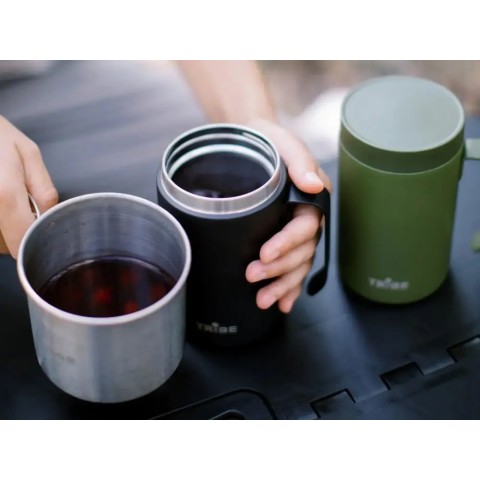 Термокружка Tribe T-FA-0032-black Adventure 450 мл black