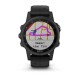 Смарт-годинник Garmin fenix 5S Plus Sapphire чорний з чорним ремінцем