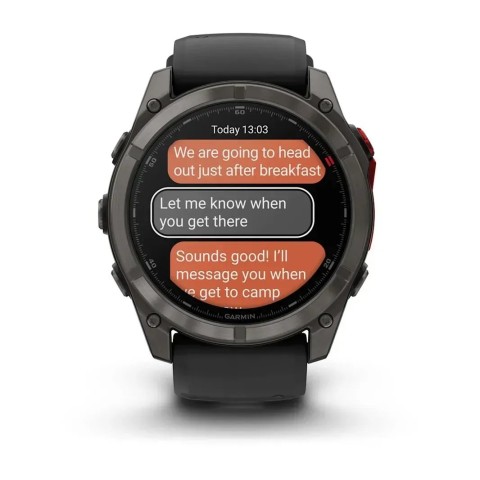 Смарт-годинник Garmin fenix 8 Pro MicroLED (51 мм) Sapphire