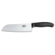 Нож кухонный Victorinox SwissClassic Santoku, 17 см, черный