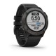 Смарт-годинник Garmin fenix 6X Pro Solar титановий сірий DLC з чорним ремінцем