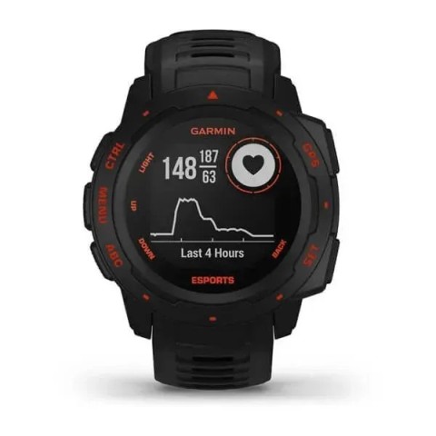 Смарт-годинник Garmin Instinct Esports Edition чорна лава