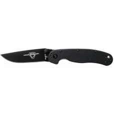 Нож Ontario Knife RAT II Linerlock D2 ц:black