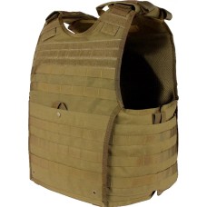 Жилет тактический Condor EXO PLATE CARRIER GEN II с кармани под боковые пластины ц:койот