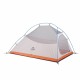 Намет надлегкий двомісний  з футпринтом Naturehike Cloud Up 2 Updated NH17T001-T, 210T, помаранчевий