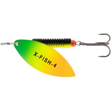 Блесна X-Fish Rampage №4 18g Fire tiger