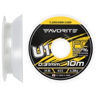 Флюорокарбон Favorite U1 FC 10m #3.5/0.31mm 14.1lb/6.38kg