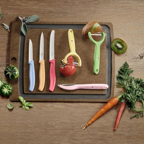 Овочечистка Victorinox Tomato and Kiwi св.жовт.