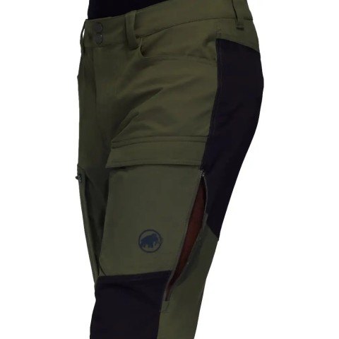 Брюки Mammut Zinal Hybrid Pants M 52 Dark Marsh-Black