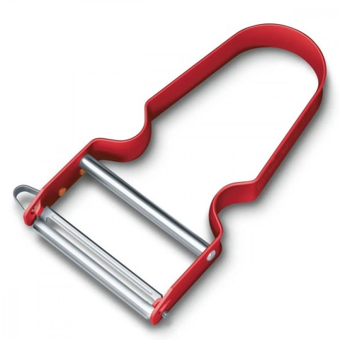 Овочечистка Victorinox Rex пряме лезо черв. (109x65x13мм)