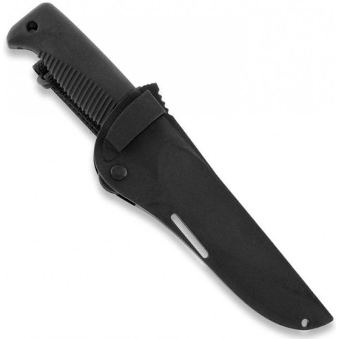 Ніж Peltonen M07, без покриття, чорний