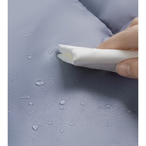 Спальник з капюшоном Naturehike Sunny Day PL02 U250 CNK2550WS028, (8,5°C), лівий, блакитно-синій