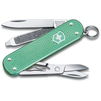 Ніж Victorinox Classic SD Alox Colors Minty Mint 58мм,5функ,ріфл.блакит