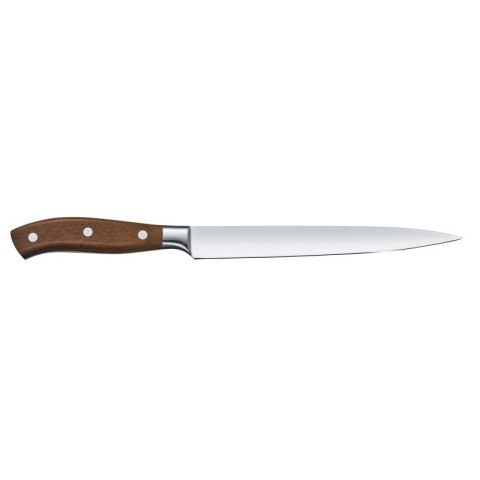 Кухонний ніж Victorinox Grand Maitre Wood Filleting лезо 20см з дерев. ручкою у подар.упак.