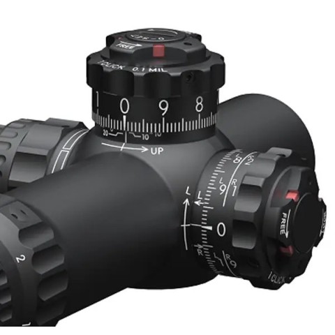 Прицел March FX Shorty, 1-10х24mm, 0.1MIL, DR-TR1FB, FFP, (illuminated)