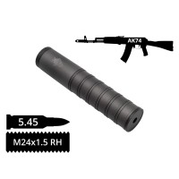 Глушник розбірний AFTactical S44, 5.45мм, 24x1.5 Rh, АК74 | АКС74У