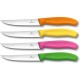 Набір кухонний Victorinox SwissClassic Cutlery Block Steak&Pizza 4шт з кольор. ручками з підставкою