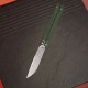 Нiж метелик (балiсонг) Ganzo G766 (8.9 см) 440С / G10 зелений