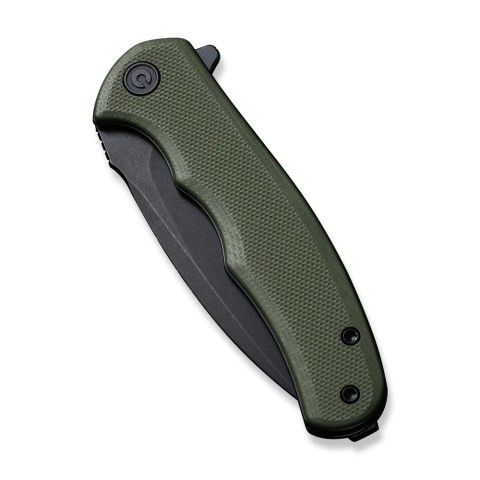 Ніж складаний кишеньковий Civivi Mini Praxis, (7.5 см) D2 / G10 зелений