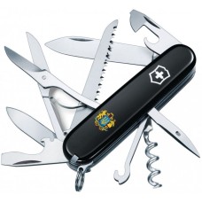 HUNTSMAN UKRAINE  91мм/15функ/черн /штоп/ножн/пила/крюк /Большой Герб Украины