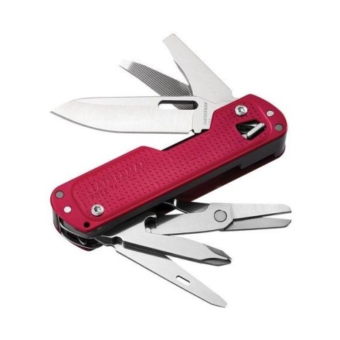 Мультиінструмент Leatherman Free T4 Crimson