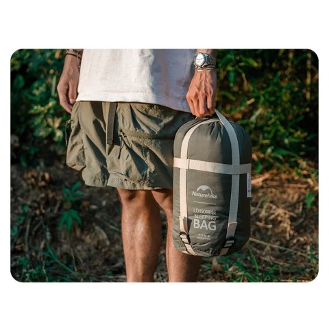 Спальний мішок Naturehike LD150 CNK2300SD016, темно-зелений