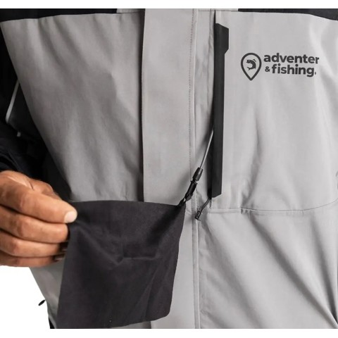 Куртка Adventer & fishing Membrane Jacket S Titanium/black