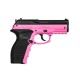 Пневматичний пістолет Crosman Wildcat (рожевий, з кобурой)