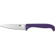 Ніж Spyderco Counter Critter, 7Cr17, Plastic purple