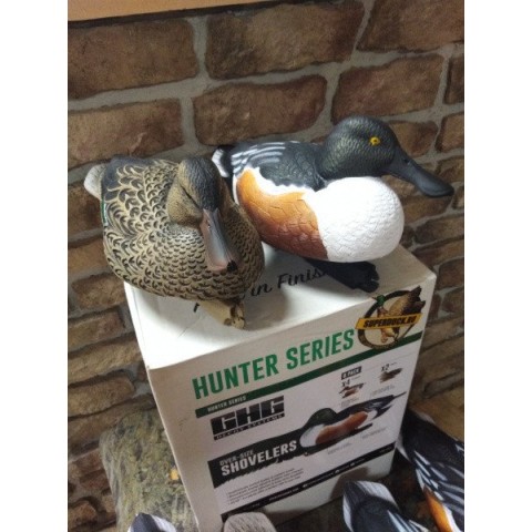 Чучела уток широконоски Greenhead Over Size комп. 6 шт.