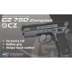 Пістолет страйкбольний ASG CZ 75D Compact Green Gas кал. 6 мм