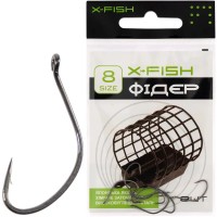 Крючок X-Fish Фидер #8 (8 шт/уп)