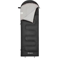 Спальный мешок KingCamp Oasis 250 Comf +12°C / Lim +7°C / Extr -3°C Black