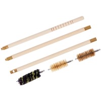 Набір для чищення MEGAline 12к. алюм. короб, дерев. шомпол