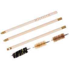 Набір для чищення MEGAline 12к. алюм. короб, дерев. шомпол