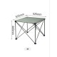 Складаний стіл Naturehike CNK2450JJ013, L, алюміній, сірий