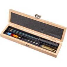 Набір для чищення MEGAline 7к. Дерев. короб. Сталь в обплетенні