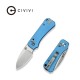 Ніж складаний кишеньковий Civivi Baby Banter 2, (5.9 см) Nitro-V / Aluminum синій